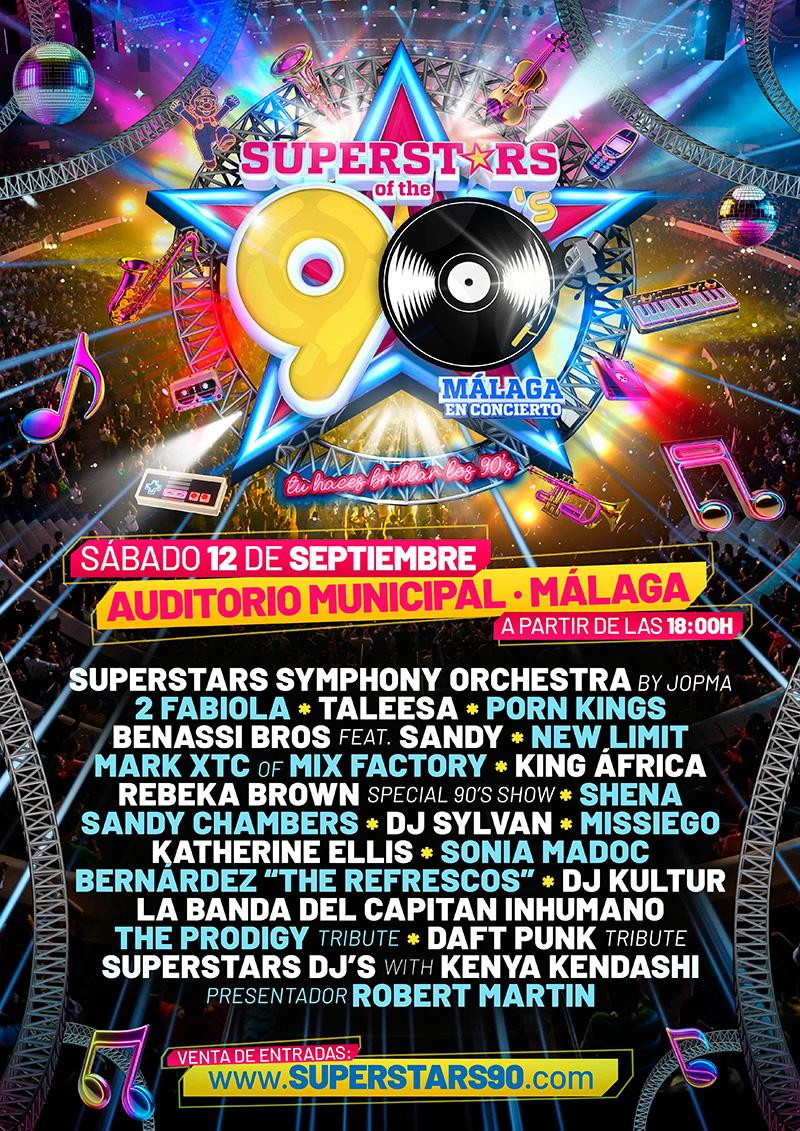Auditorio Municipal Cortijo de Torres - Superstars 90